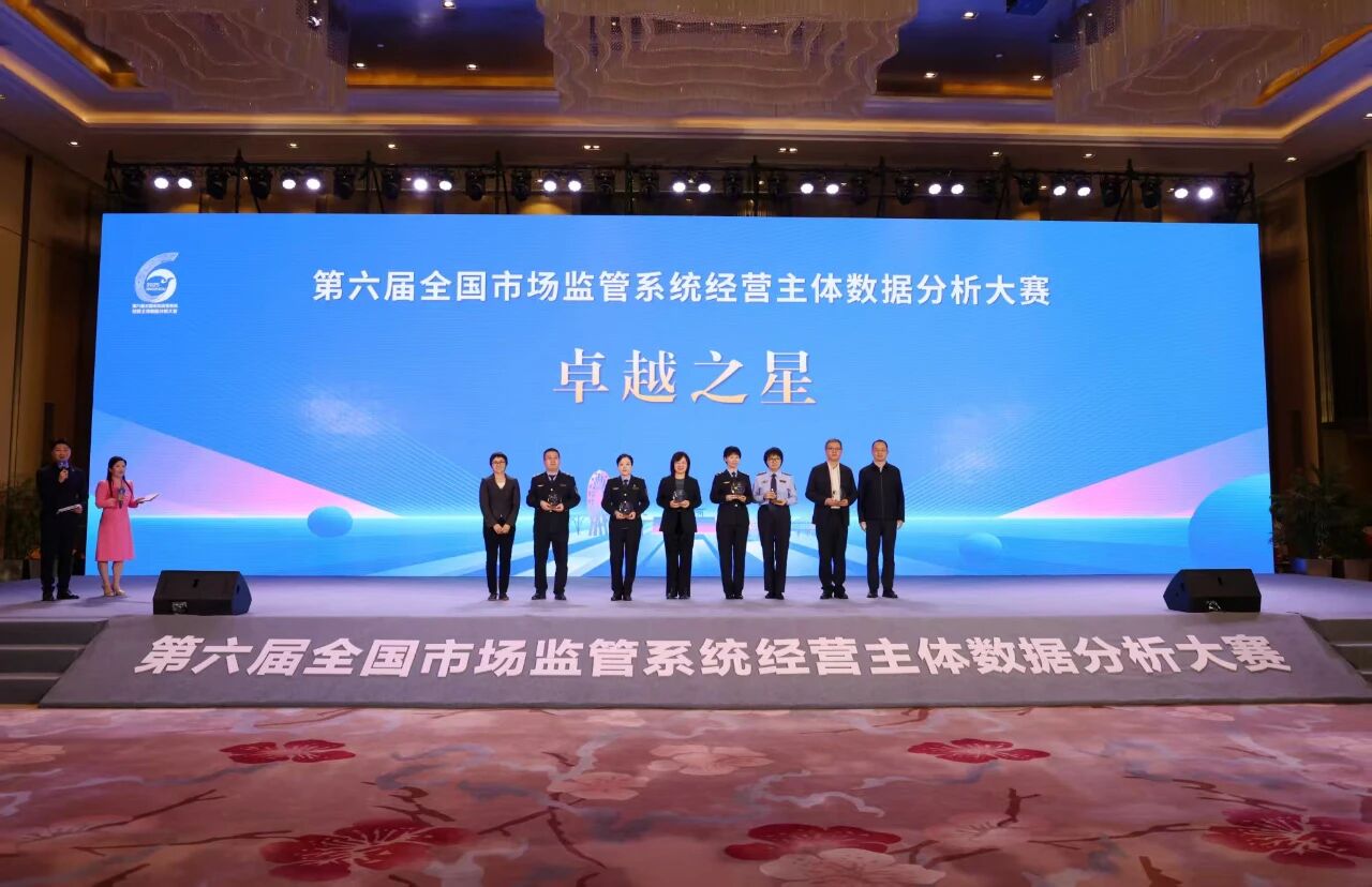 我省代表队荣获第六届全国市场监管系统数据分析大赛二等奖